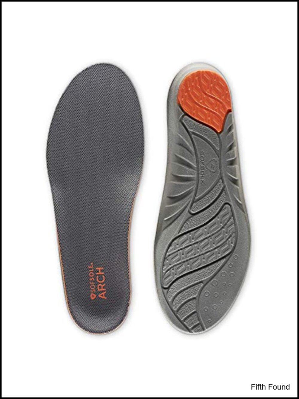 Men's High Arch Performance Full-Length Foam Shoe Insoles Arch Support